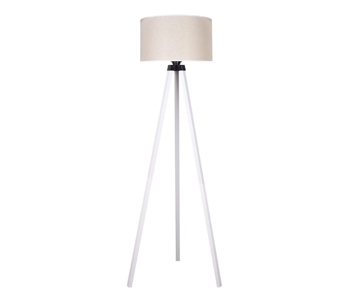 Duolla Stojací lampa 1xE27/60W/230V krémová/bílá DU82658SA