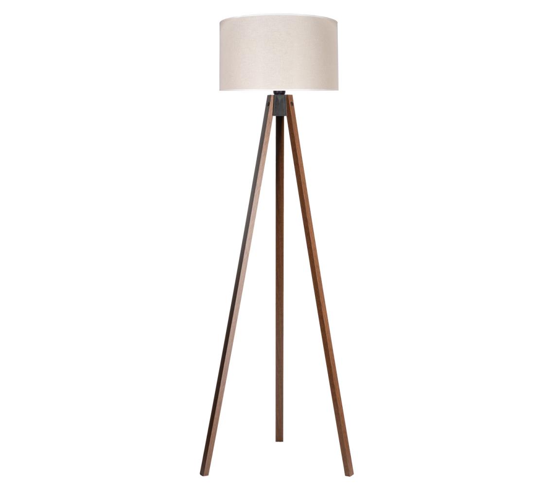 Duolla Stojací lampa 1xE27/60W/230V krémová/hnědá DU82658SE
