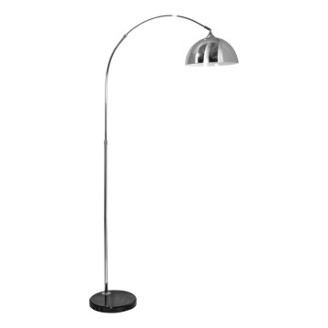 Stojací lampa 1xE27/60W/230V lesklý chrom