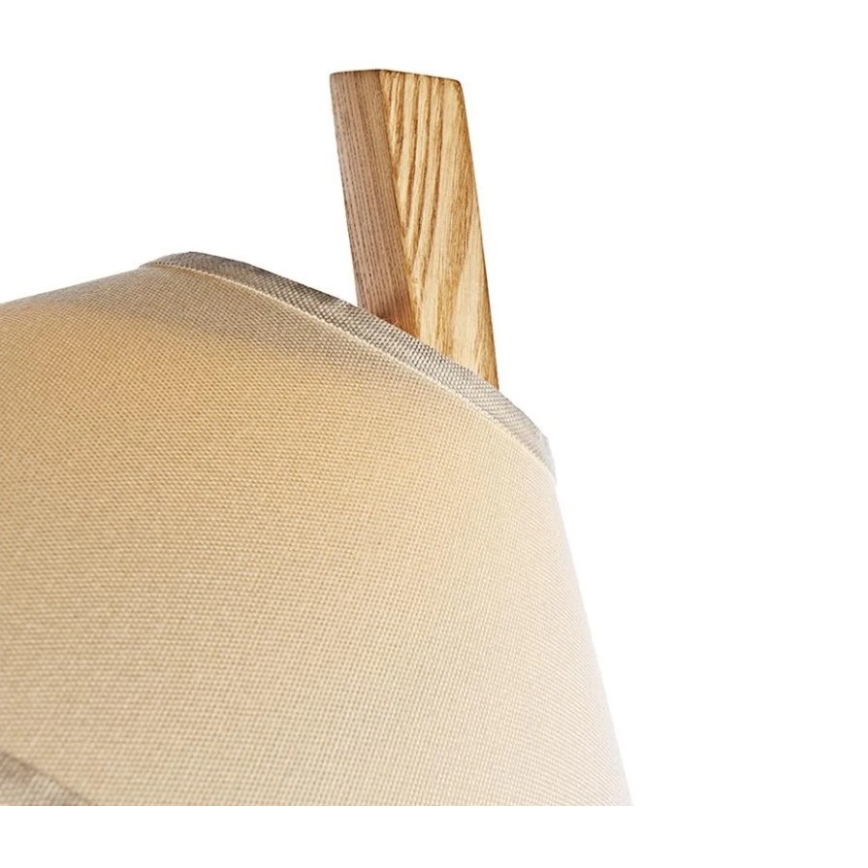 Stojací lampa 1xE27/60W/230V masiv/jasan