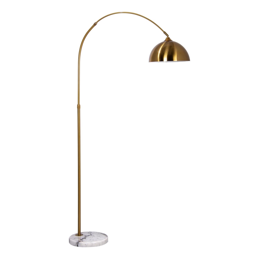 Stojací lampa 1xE27/60W/230V zlatá
