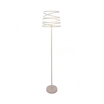 Stojací lampa AKITA 1xE27/40W/230V bílá