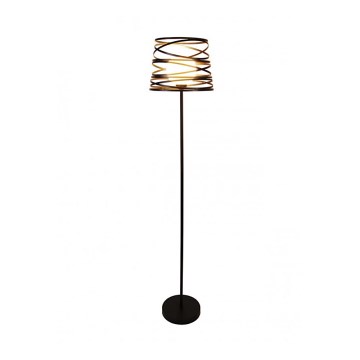 Stojací lampa AKITA 1xE27/40W/230V černá