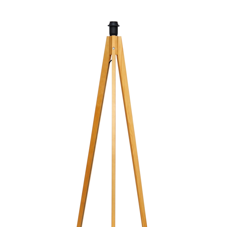 Stojací lampa ALBA 1xE27/15W/230V černá/dub