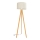 Stojací lampa ALBA 1xE27/15W/230V krémová/dub