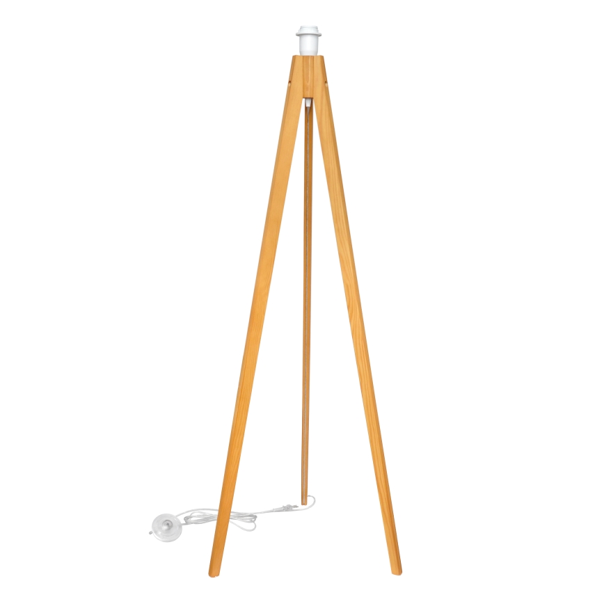 Stojací lampa ALBA 1xE27/15W/230V krémová/dub