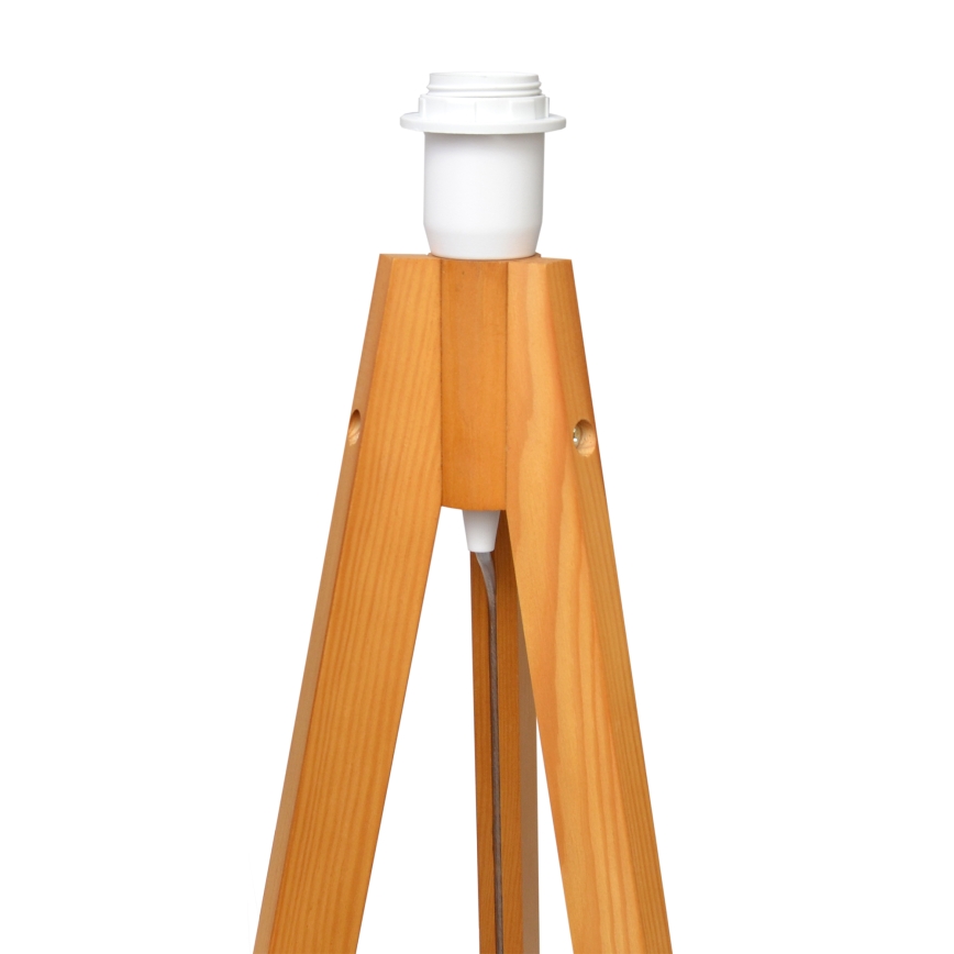 Stojací lampa ALBA 1xE27/15W/230V krémová/dub