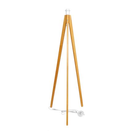 Stojací lampa ALBA 1xE27/15W/230V krémová/dub