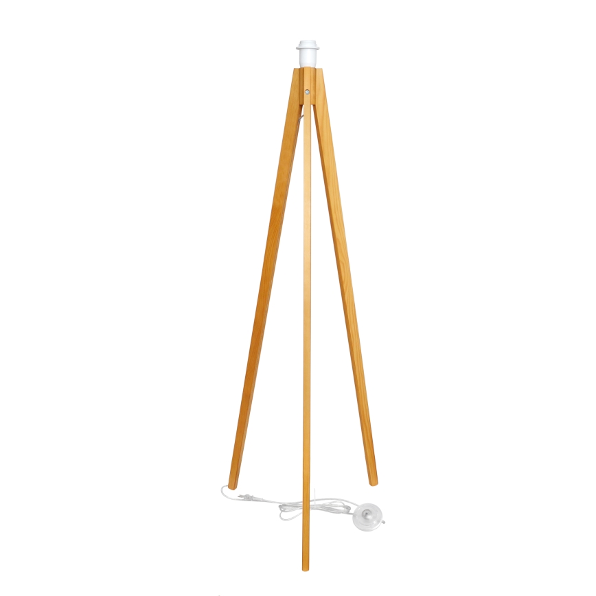 Stojací lampa ALBA 1xE27/15W/230V krémová/dub