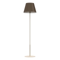 Stojací lampa ARDEN 1xE27/15W/230V béžová/hnědá
