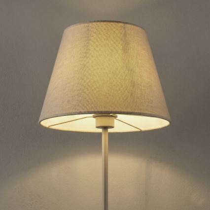 Stojací lampa ARDEN 1xE27/15W/230V béžová