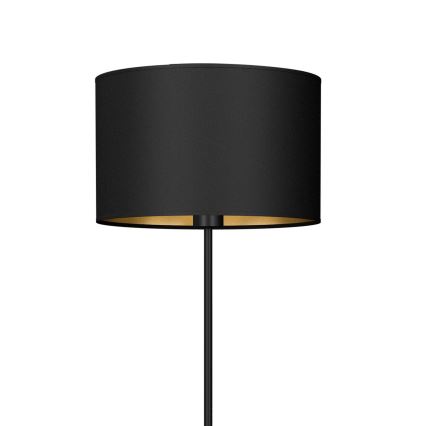 Stojací lampa ARDEN 1xE27/60W/230V černá/zlatá