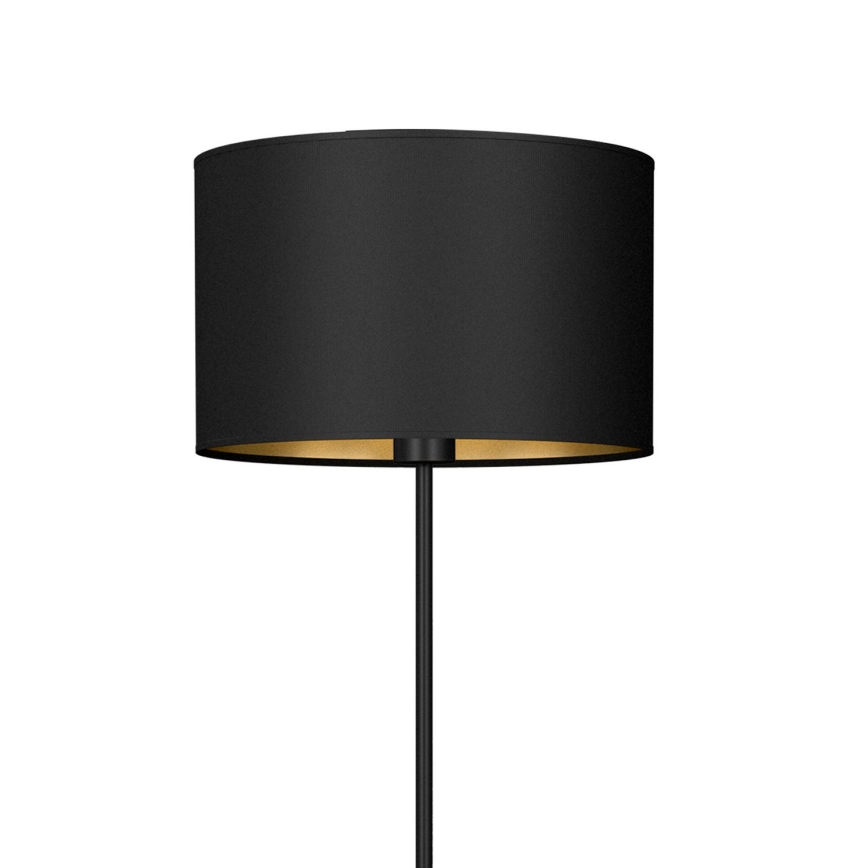 Stojací lampa ARDEN 1xE27/60W/230V černá/zlatá