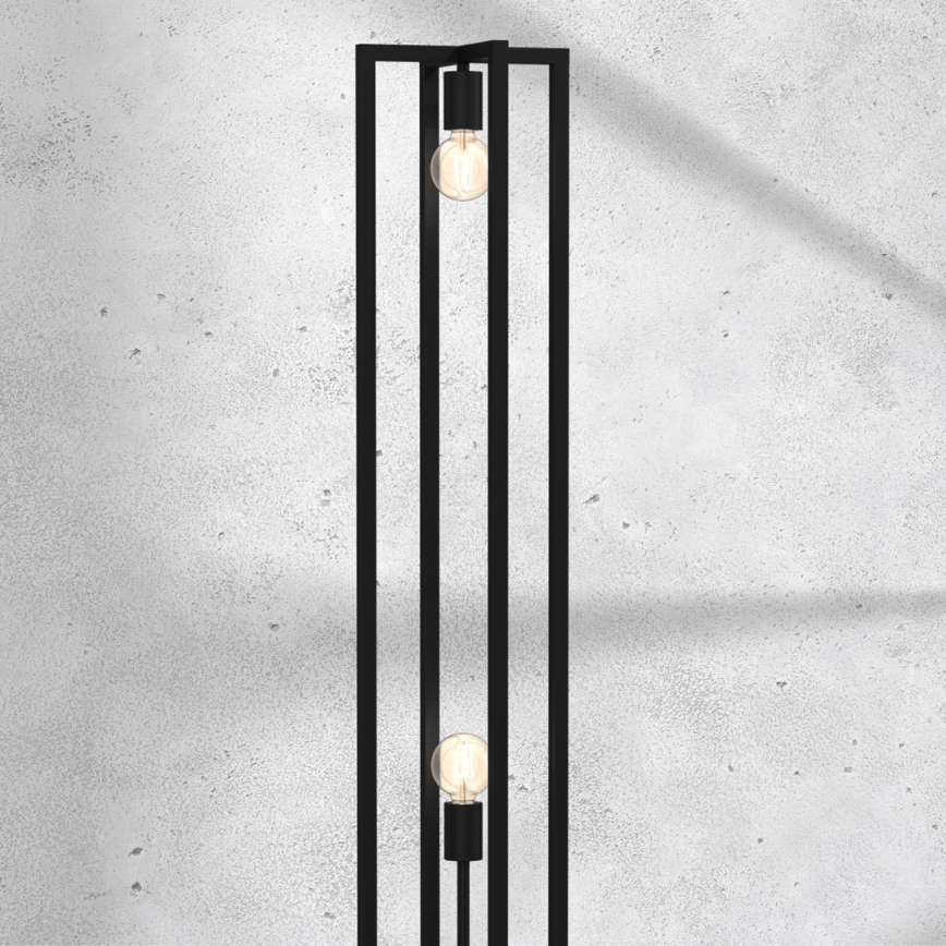 Stojací lampa ARNOLD 2xE27/60W/230V černá