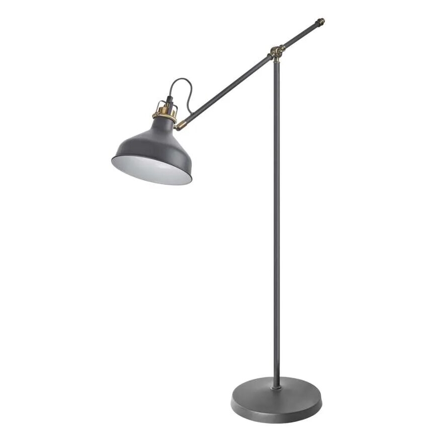 Stojací lampa ARTHUR 1xE27/25W/230V šedá