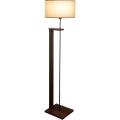 Stojací lampa AYD 1xE27/40W/230V béžová/hnědá
