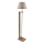 Stojací lampa AYD 1xE27/40W/230V béžová/hnědá