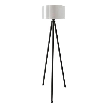 Stojací lampa AYD 1xE27/40W/230V černá/bílá