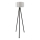 Stojací lampa AYD 1xE27/40W/230V černá/bílá