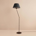 Stojací lampa AYD 1xE27/40W/230V černá