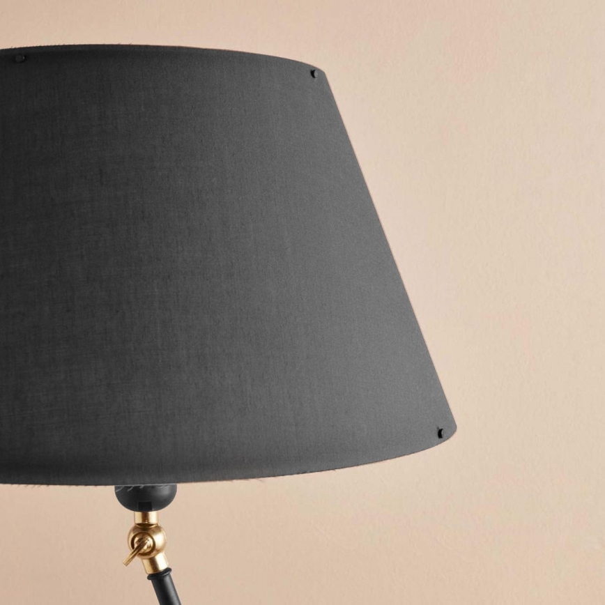 Stojací lampa AYD 1xE27/40W/230V černá