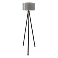 Stojací lampa AYD 1xE27/40W/230V černá/šedá