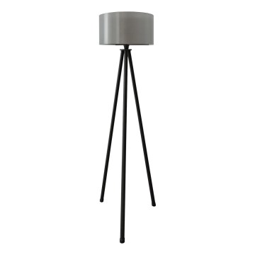 Stojací lampa AYD 1xE27/40W/230V černá/šedá