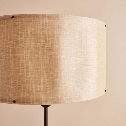Stojací lampa AYD 1xE27/40W/230V hnědá/béžová