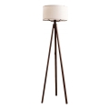 Stojací lampa AYD 1xE27/40W/230V hnědá/bílá