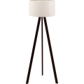 Stojací lampa AYD 1xE27/40W/230V hnědá/bílá