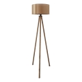 Stojací lampa AYD 1xE27/40W/230V hnědá