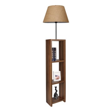 Stojací lampa AYD 1xE27/40W/230V hnědá