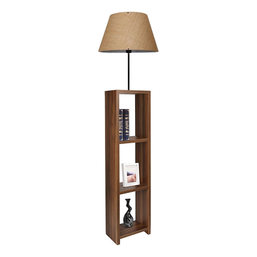 Stojací lampa AYD 1xE27/40W/230V hnědá