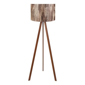 Stojací lampa AYD 1xE27/40W/230V hnědá