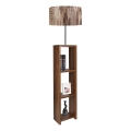 Stojací lampa AYD 1xE27/40W/230V hnědá