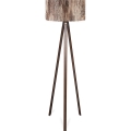 Stojací lampa AYD 1xE27/40W/230V hnědá