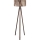 Stojací lampa AYD 1xE27/40W/230V hnědá