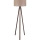 Stojací lampa AYD 1xE27/40W/230V hnědá
