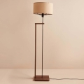 Stojací lampa AYD 1xE27/40W/230V hnědá