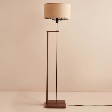 Stojací lampa AYD 1xE27/40W/230V hnědá
