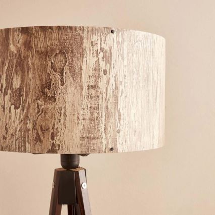 Stojací lampa AYD 1xE27/40W/230V hnědá