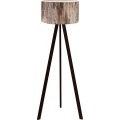 Stojací lampa AYD 1xE27/40W/230V hnědá