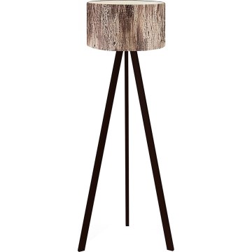Stojací lampa AYD 1xE27/40W/230V hnědá