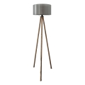 Stojací lampa AYD 1xE27/40W/230V hnědá/šedá