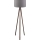 Stojací lampa AYD 1xE27/40W/230V hnědá/šedá