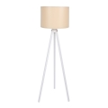 Stojací lampa AYD 1xE27/60W/230V béžová/bílá