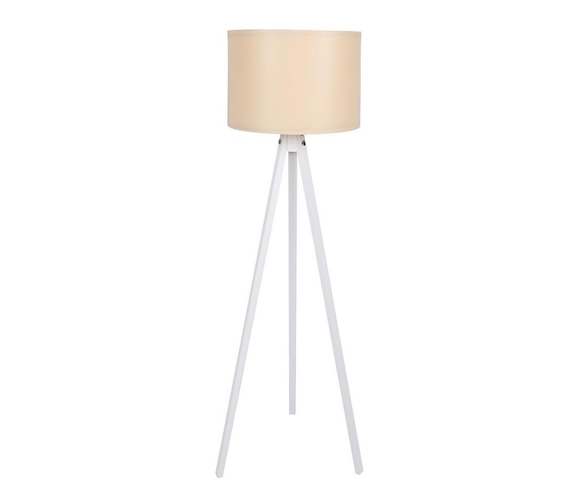 Asir Stojací lampa AYD 1xE27/60W/230V béžová/bílá AS0411