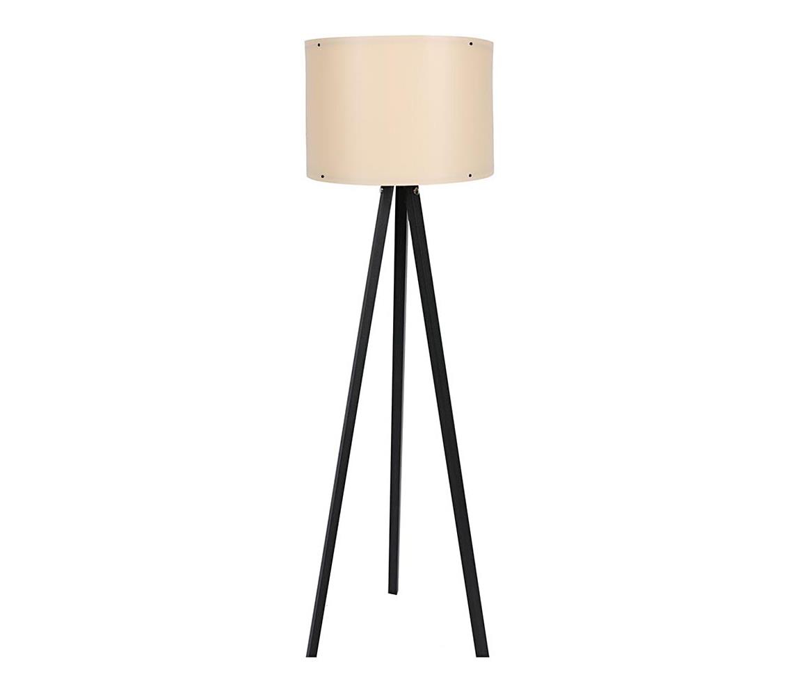 Asir Stojací lampa AYD 1xE27/60W/230V béžová/černá AS0417