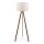 Stojací lampa AYD 1xE27/60W/230V béžová/hnědá