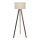 Stojací lampa AYD 1xE27/60W/230V béžová/hnědá